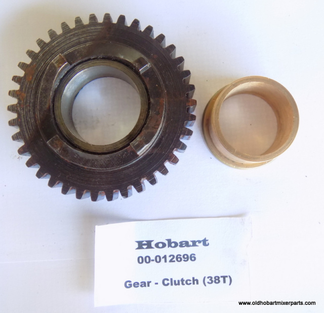 Hobart 00-012696 38-Tooth Clutch Gear Used 00-012695 Clutch Gear Bearing New